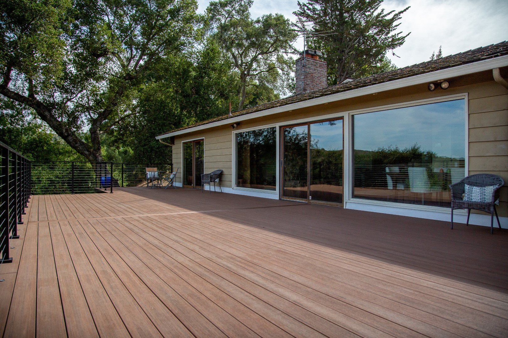 Custom Deck | Santa Monica, CA before renovation
